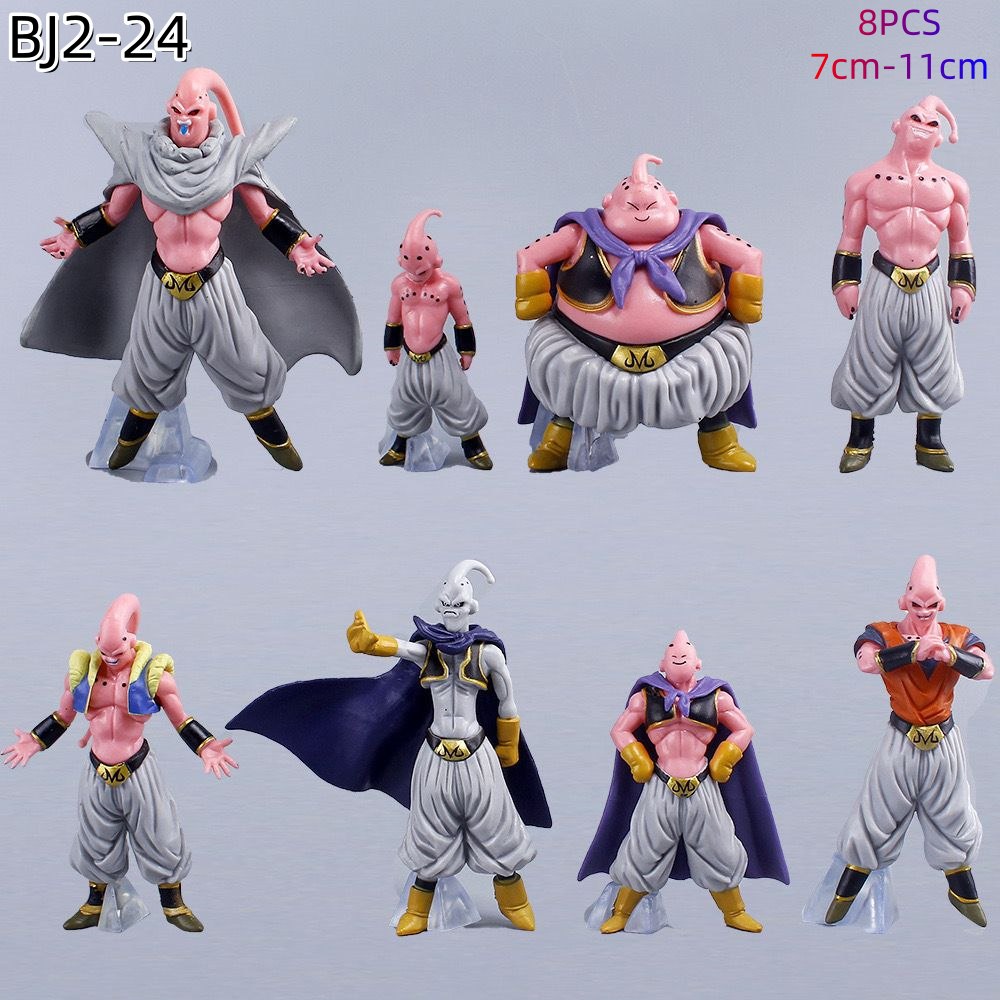 🐉 Coleecion Figura de Anime Majin Buu transformaciones