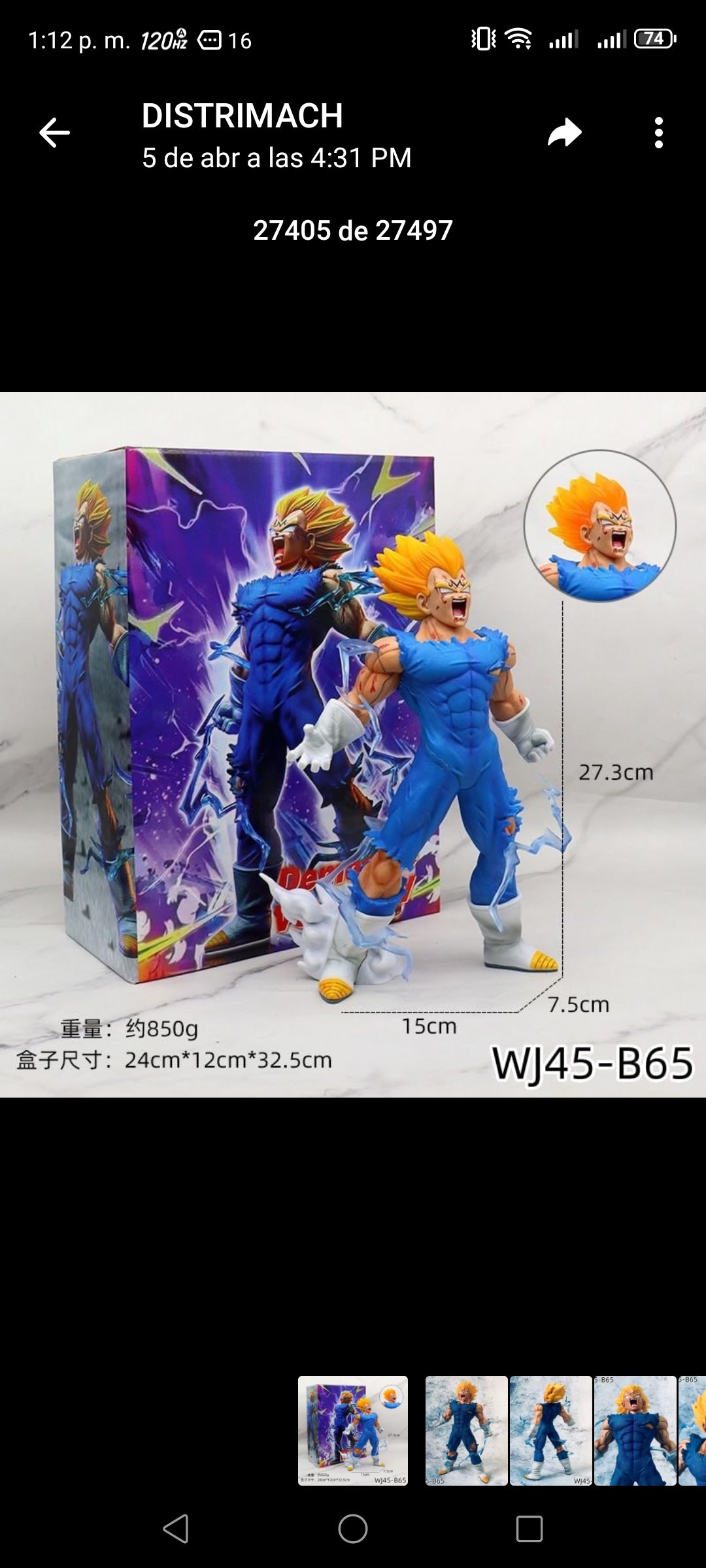 VEGETA FASE SAYAJIN MALIGNO